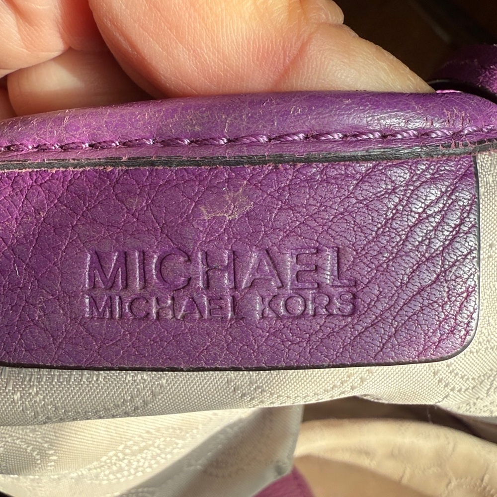 Michael Kors Vibrant Purple Shoulder Bag - Picture 6 of 6